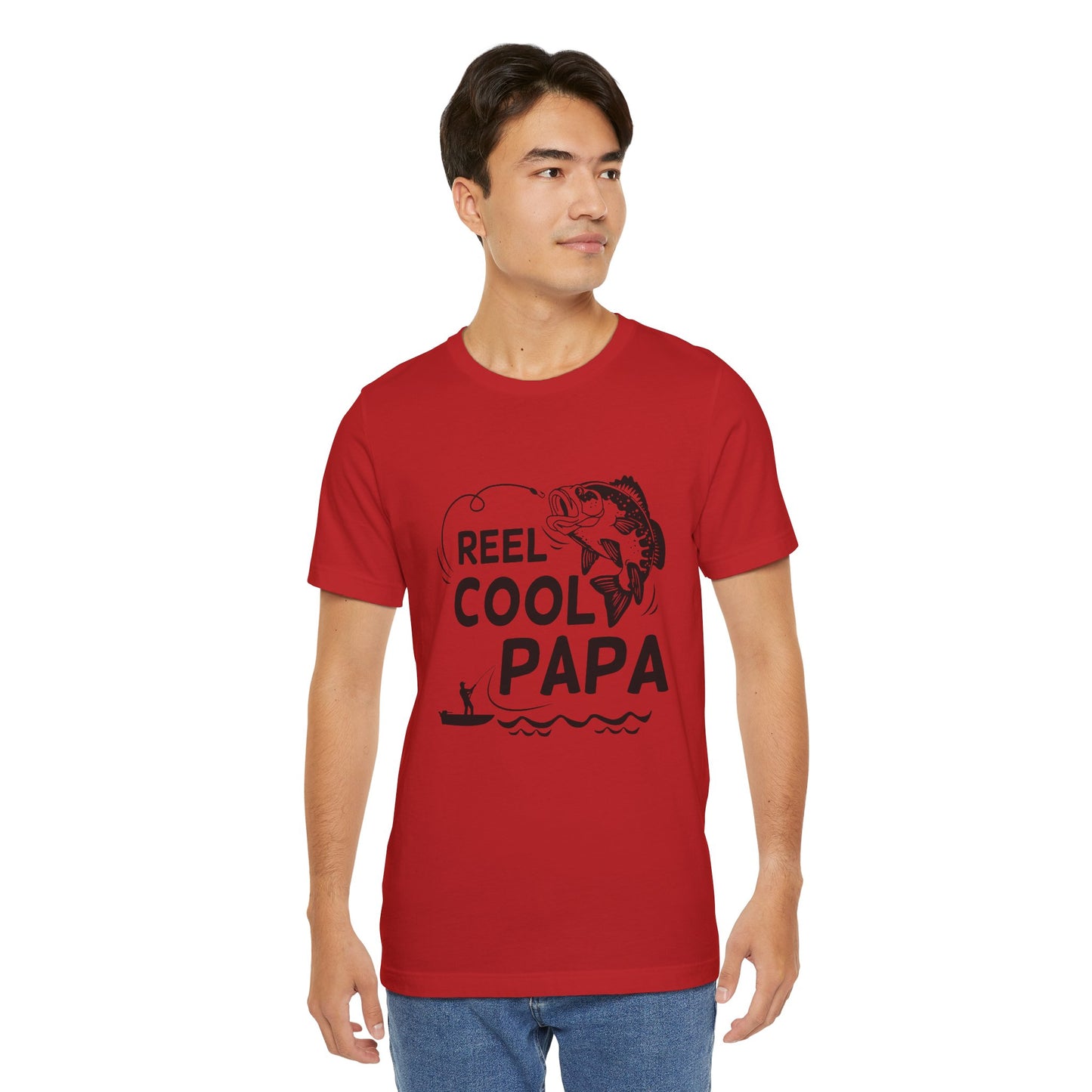 Reel Cool Papa Unisex Jersey Short Sleeve Tee