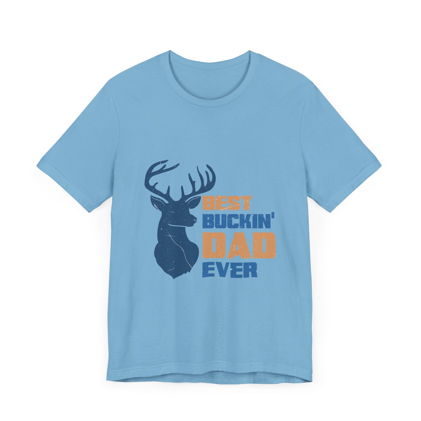 Best Buckin' Dad Ever Unisex Jersey Short Sleeve Tee
