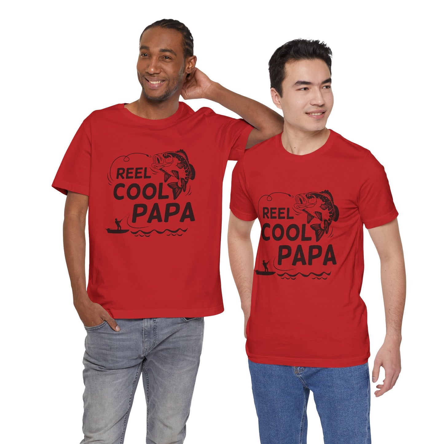 Reel Cool Papa Unisex Jersey Short Sleeve Tee