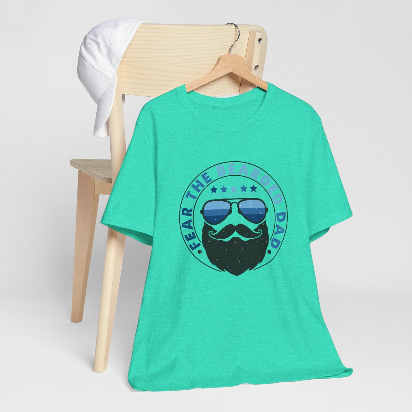 Fear The Beaded Dad Unisex Jersey Short Sleeve Tee