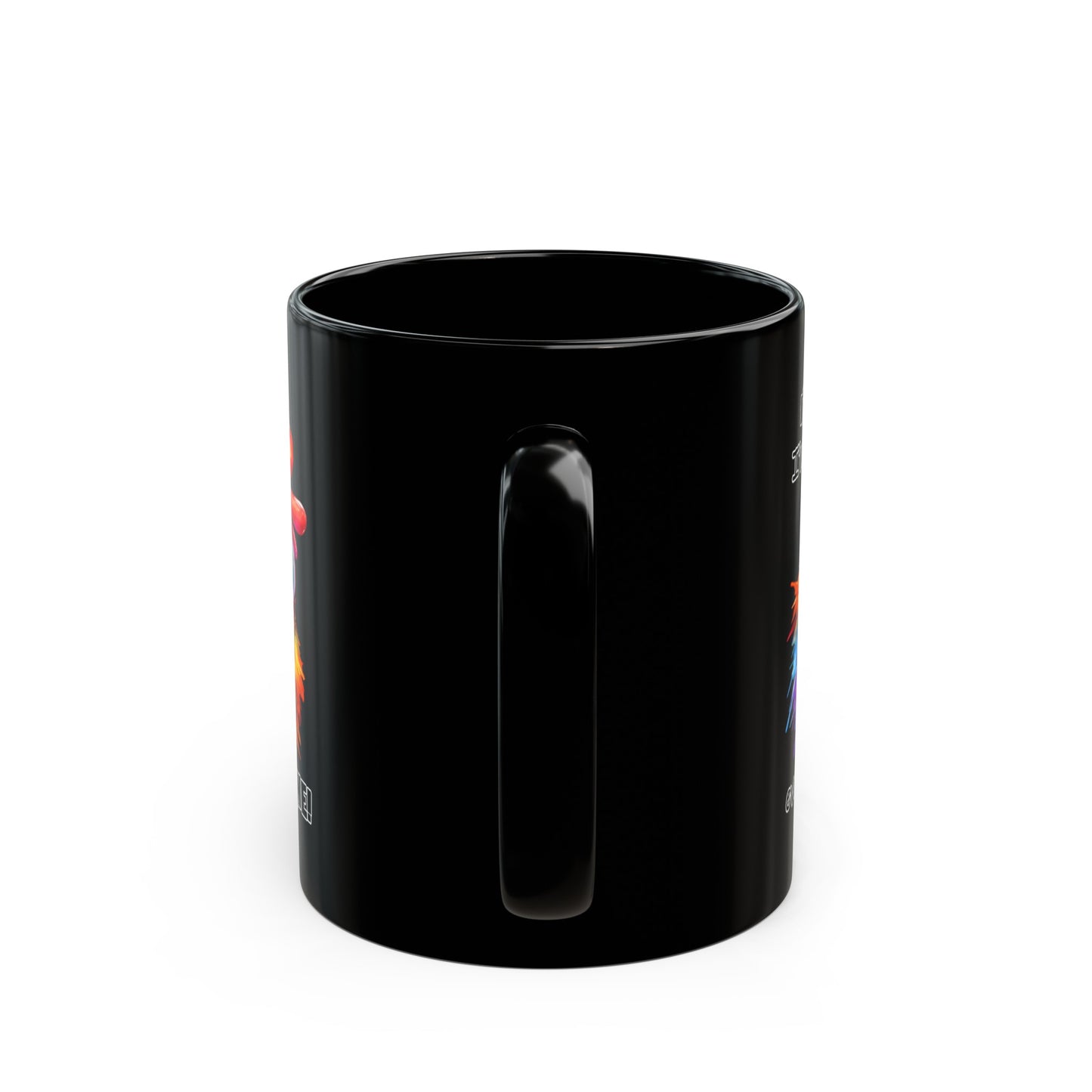 It's Fine, I'm Fine, Everything's Fine Black Mug (11oz, 15oz)