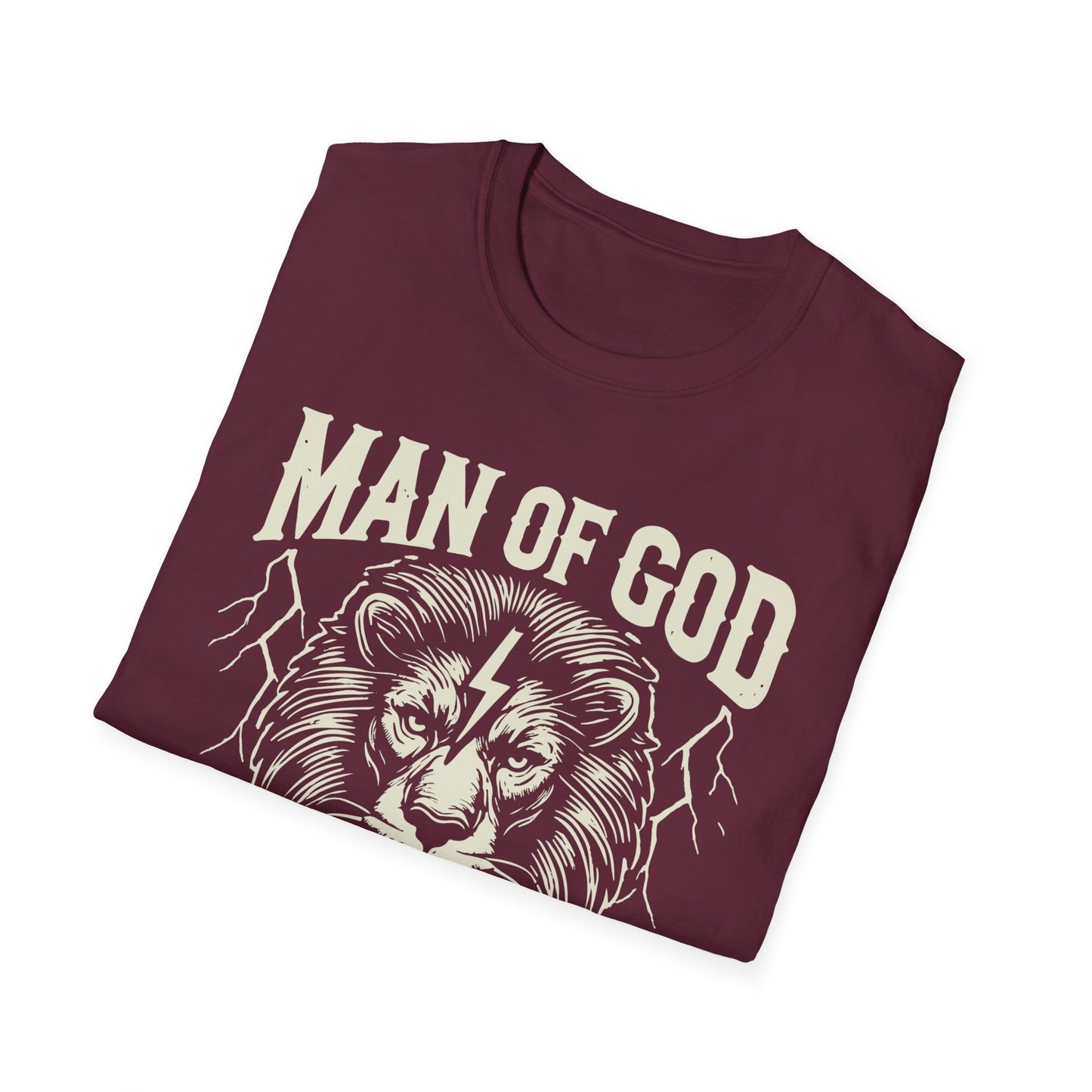 Man of God Unisex Softstyle T-Shirt