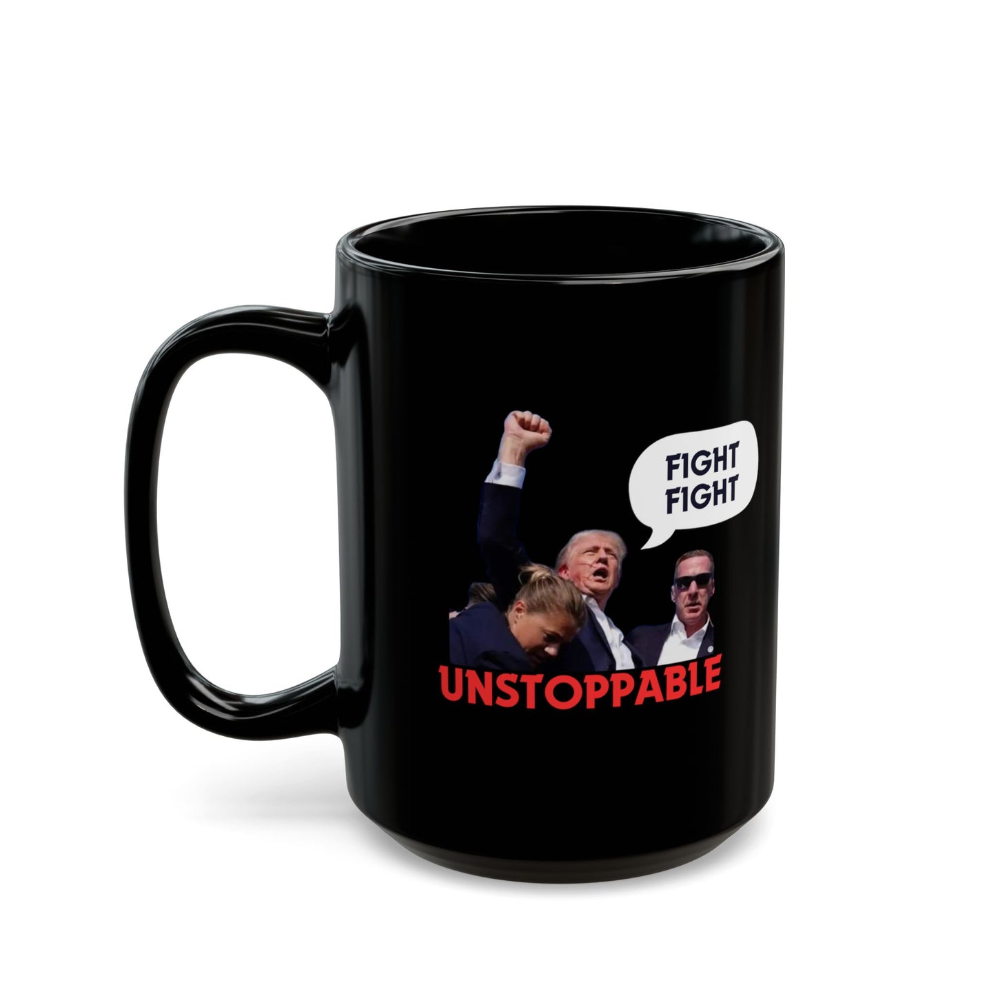 Unstoppable Black Mug (11oz, 15oz)