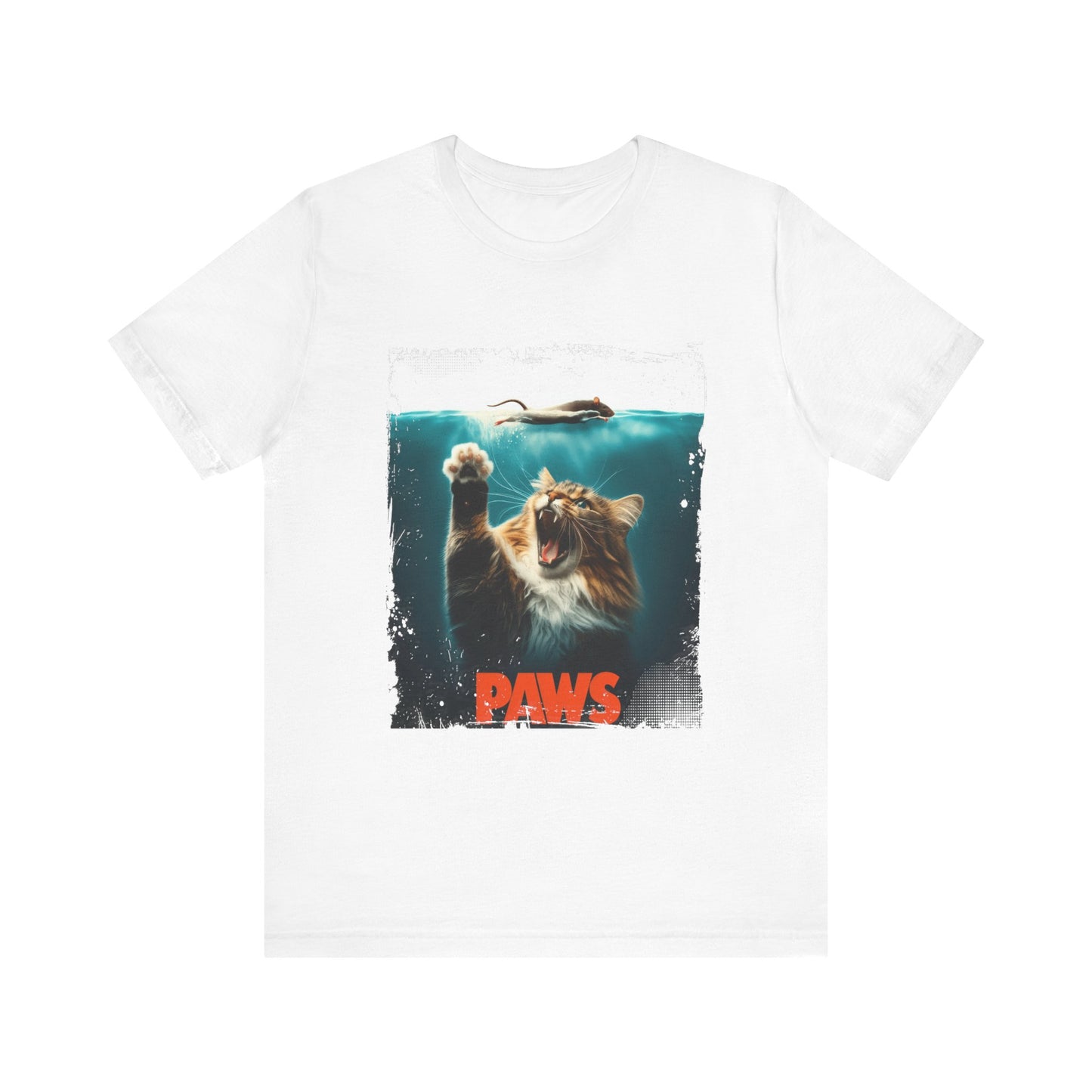 Paws 2 Attack of the Fluff Unisex Jersey Short Sleeve Tee