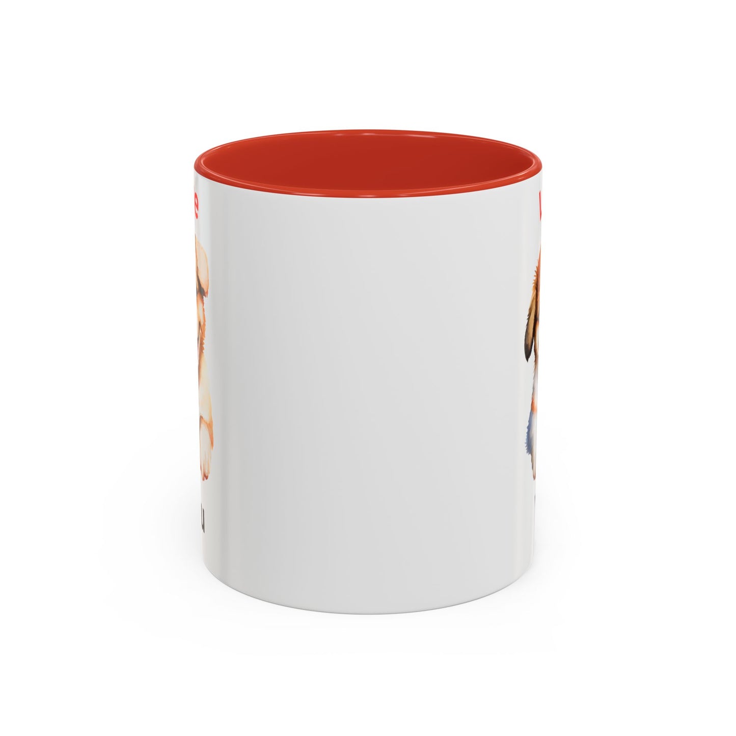 Love You Accent Coffee Mug, 11oz