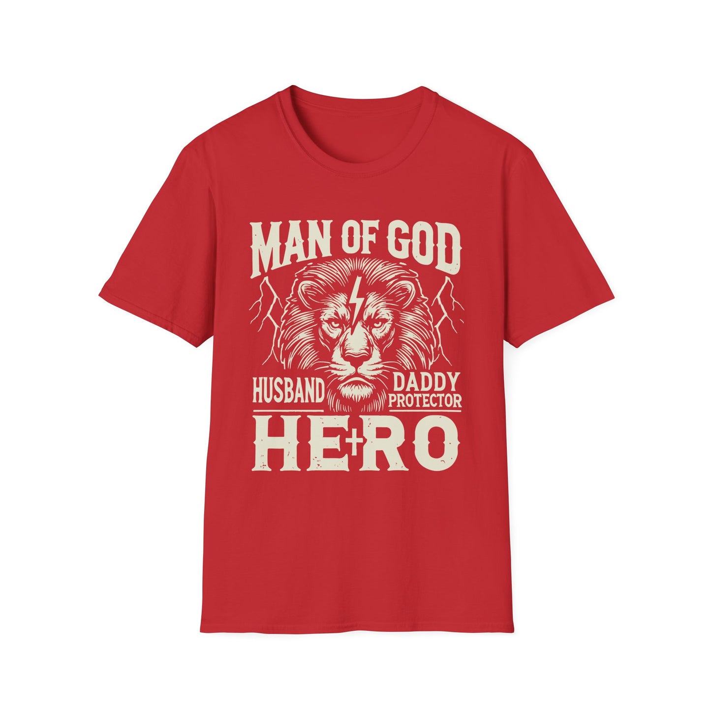 Man of God Unisex Softstyle T-Shirt