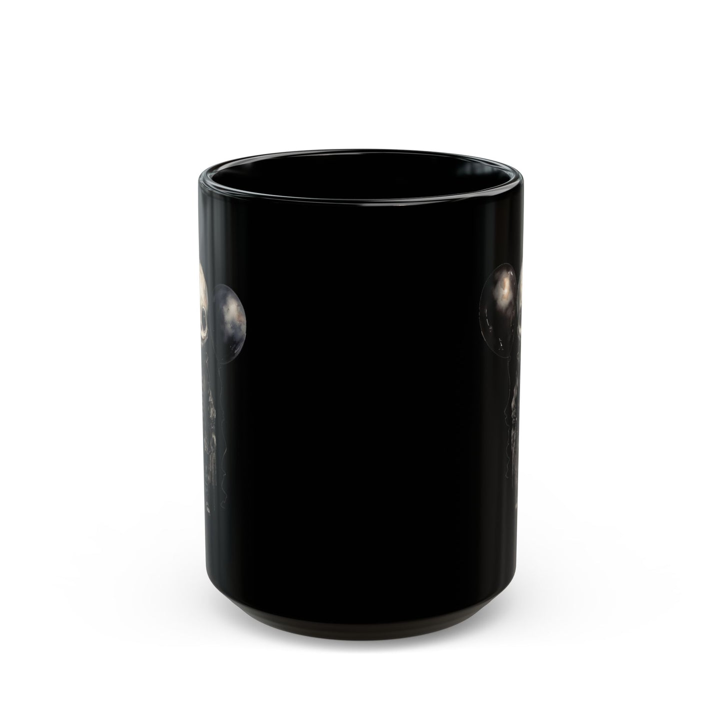 Scary Doll Black Mug (11oz, 15oz)