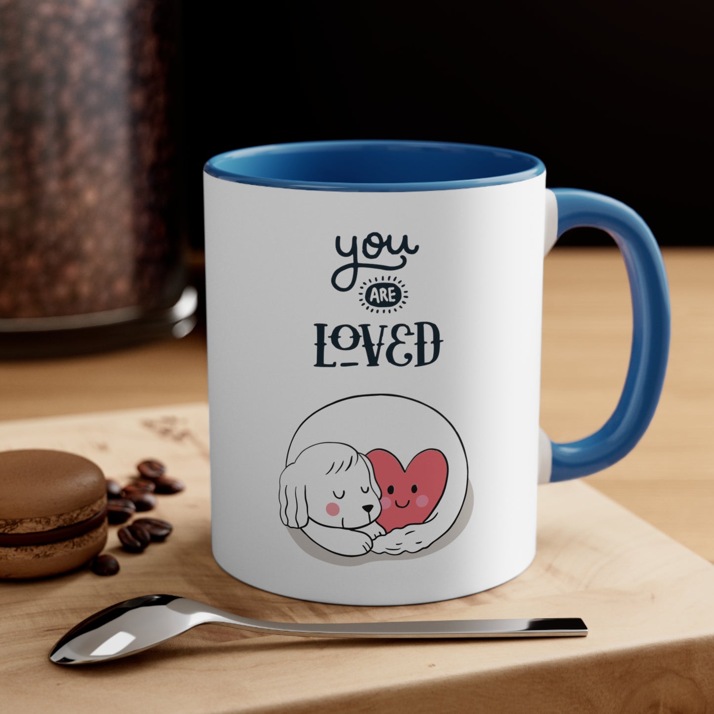 You are Loved Accent Coffee Mug, 11oz