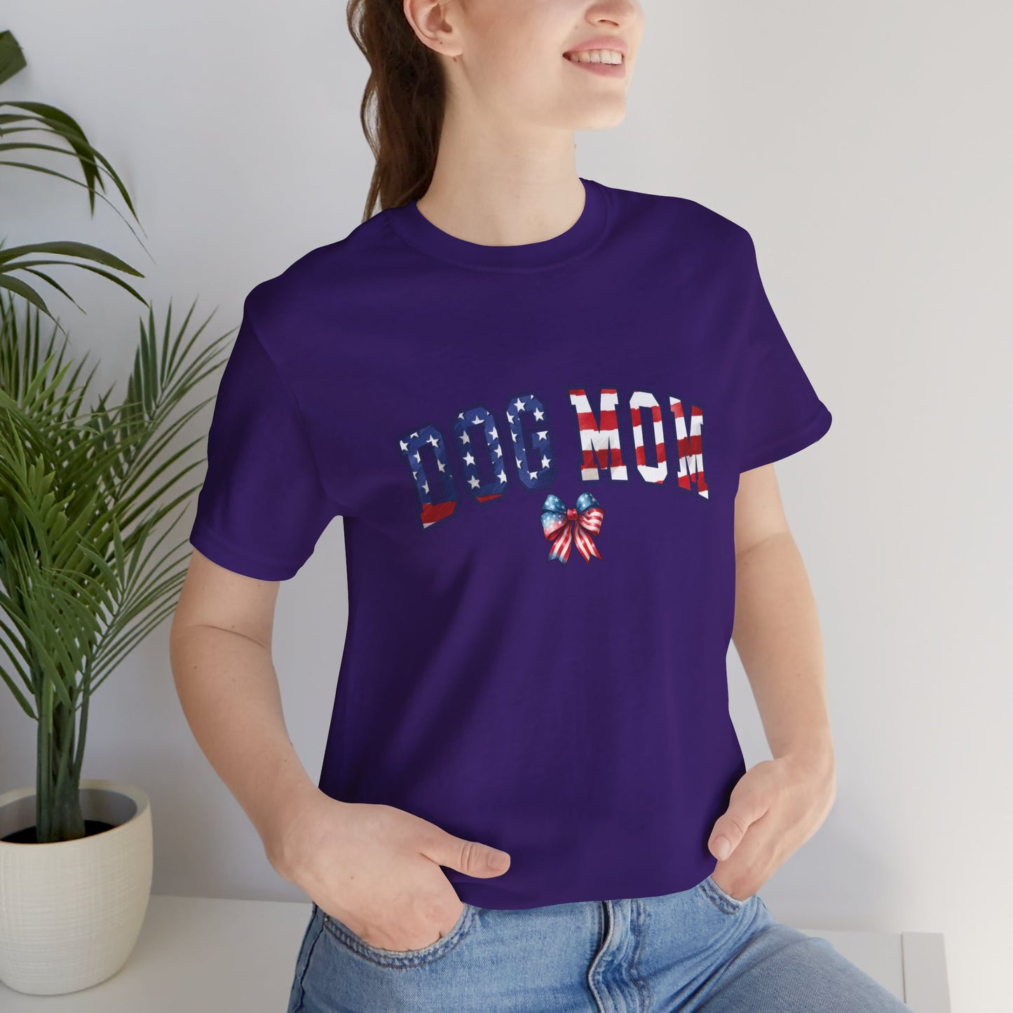 Womans Unisex Dog Mon Jersey Short Sleeve Tee