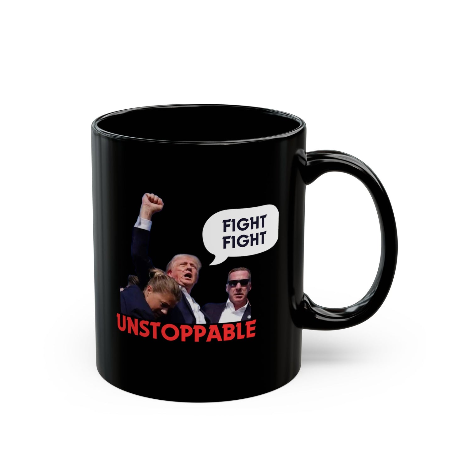 Unstoppable Black Mug (11oz, 15oz)