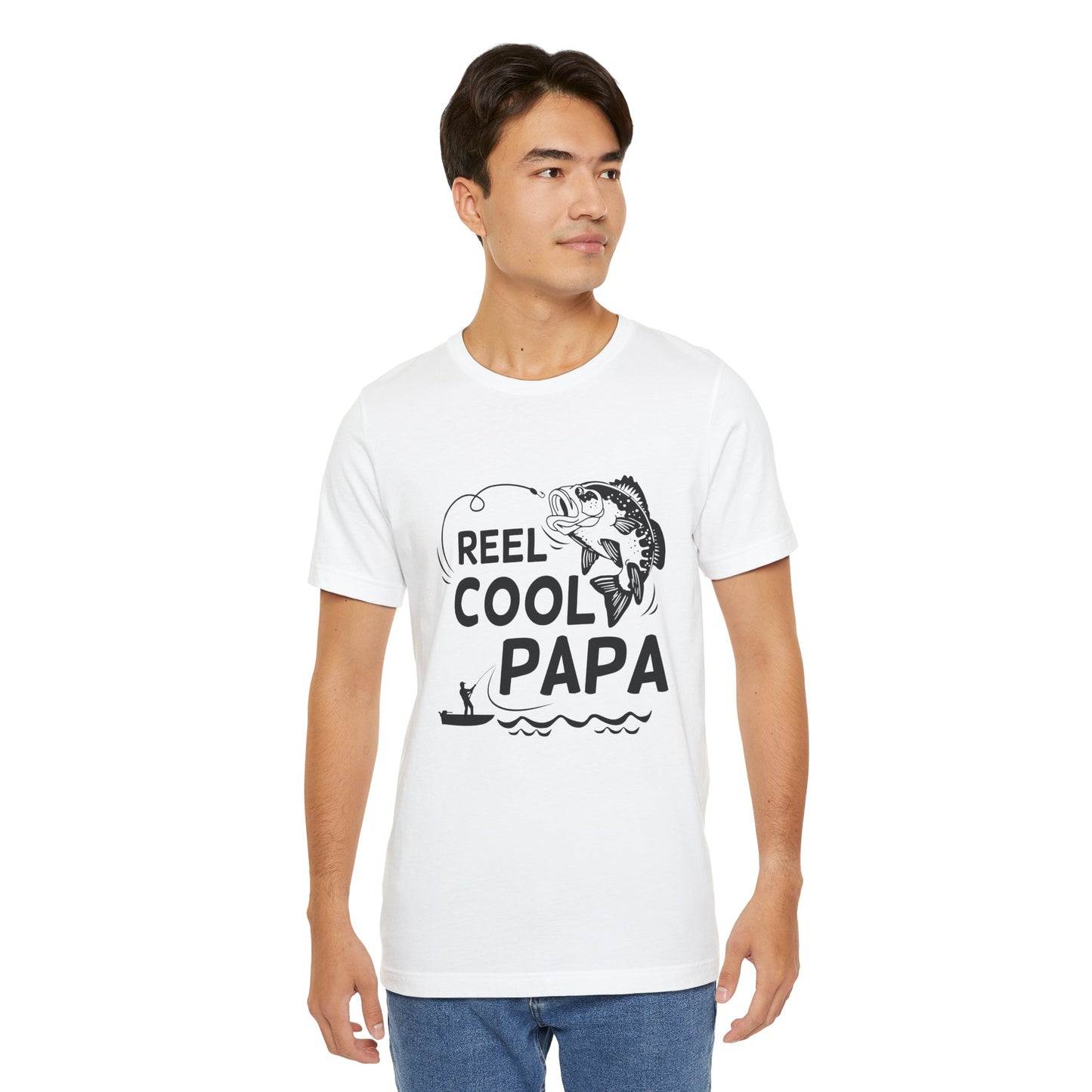 Reel Cool Papa Unisex Jersey Short Sleeve Tee