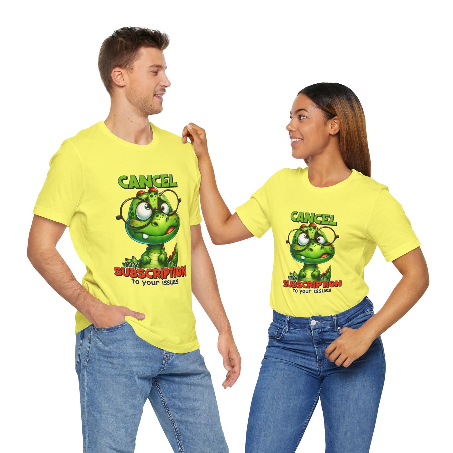 Cancel my Subscription to your Issues Unisex Jersey Short Sleeve Tee
