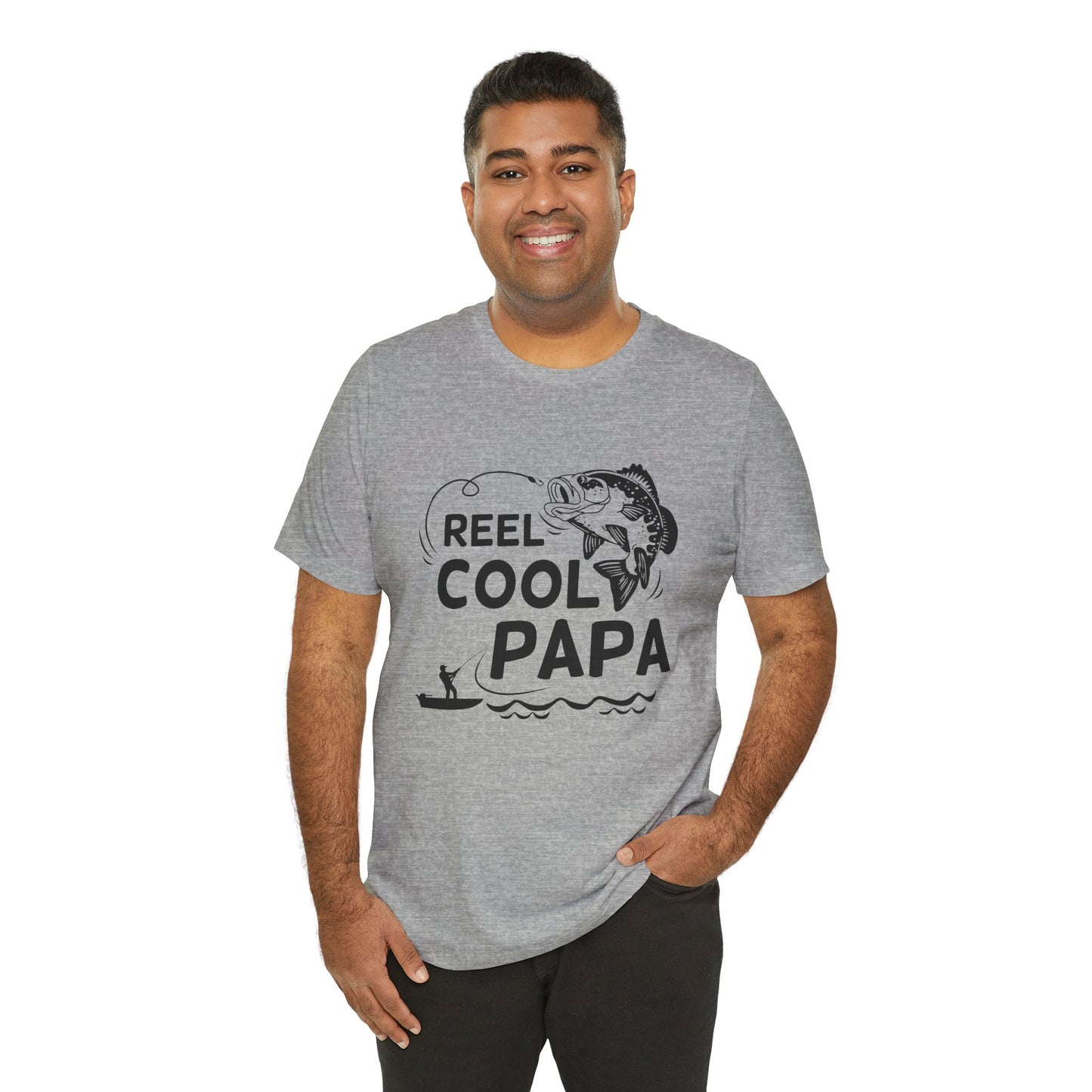 Reel Cool Papa Unisex Jersey Short Sleeve Tee