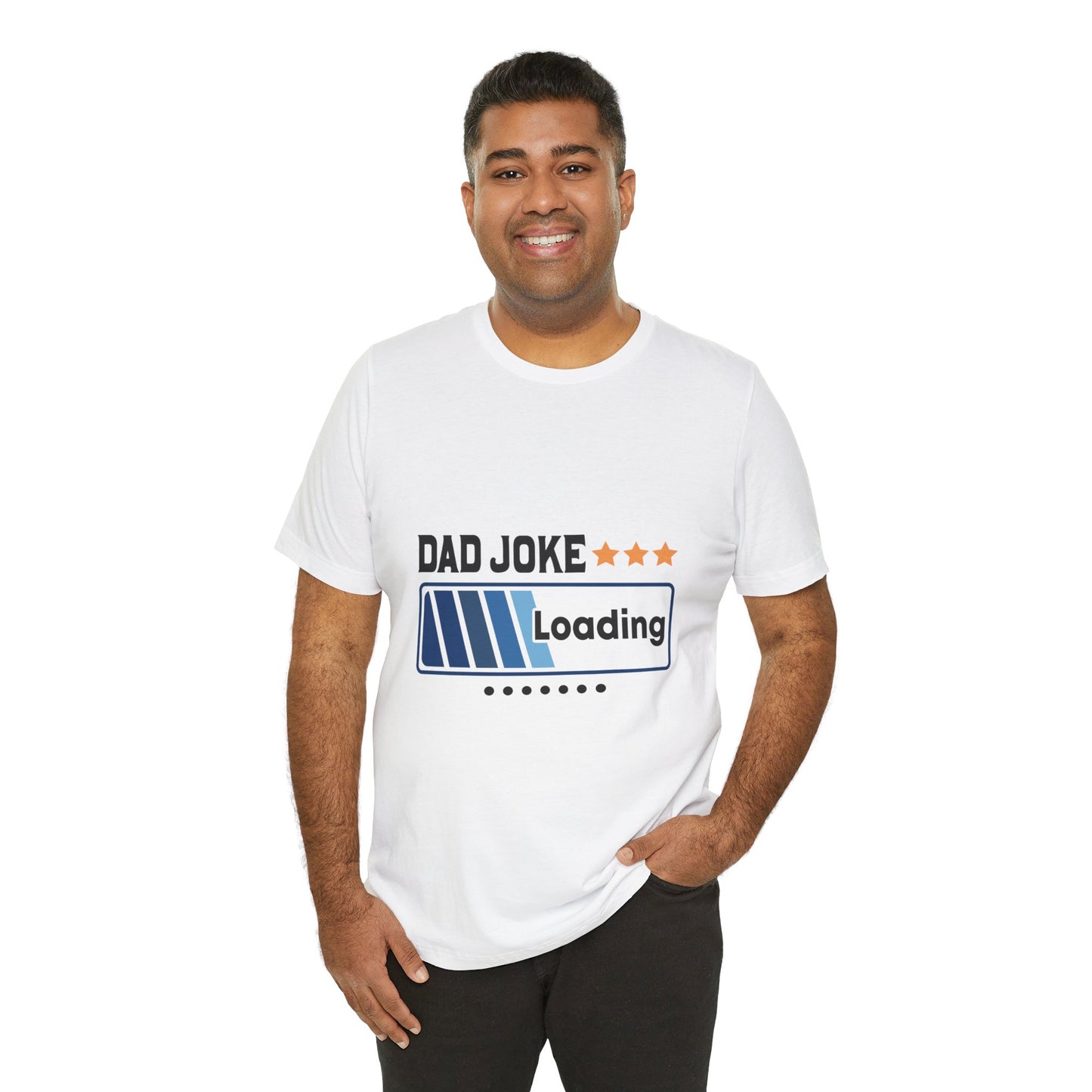 Dad Joke Loading Unisex Jersey Short Sleeve Tee