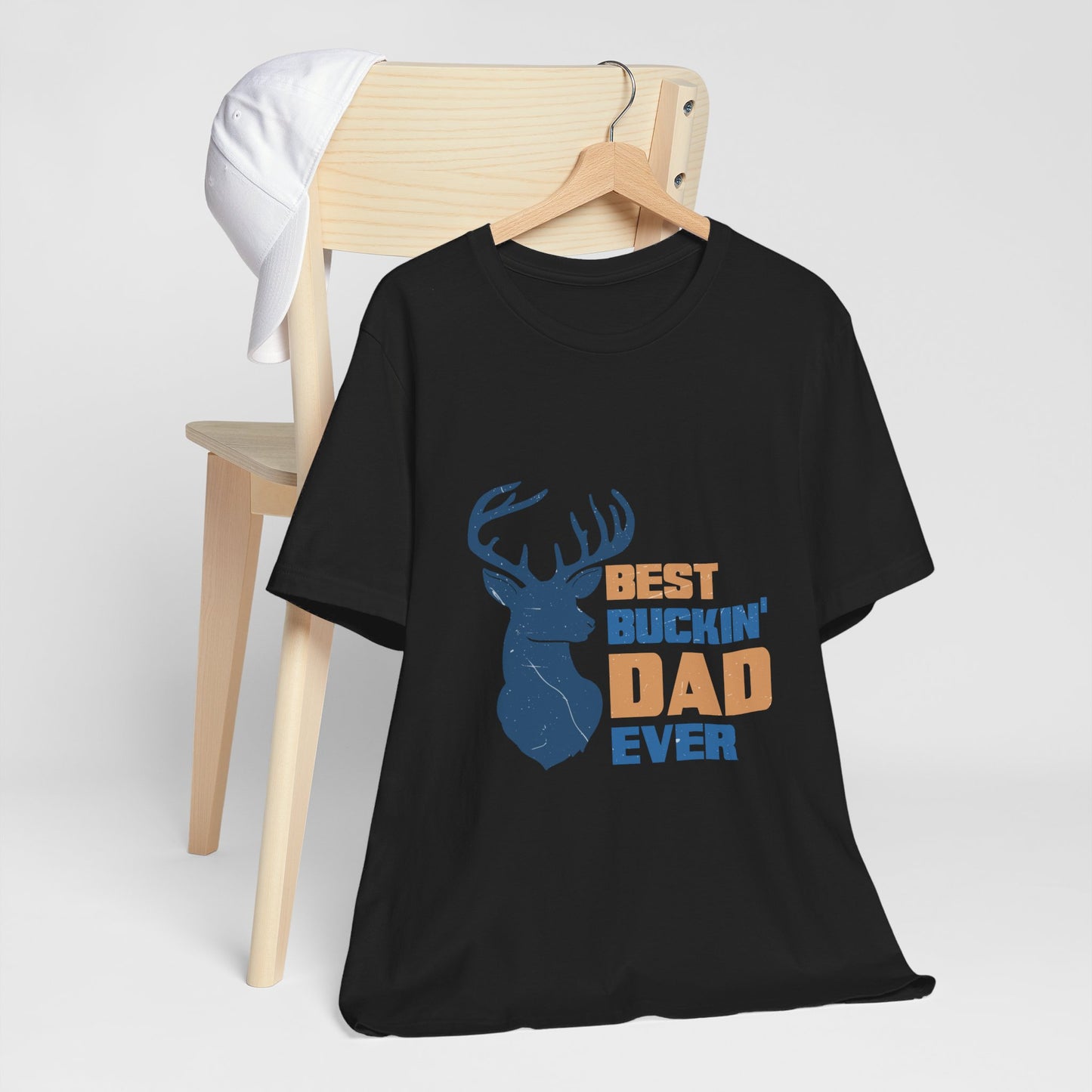 Best Buckin' Dad Ever Unisex Jersey Short Sleeve Tee