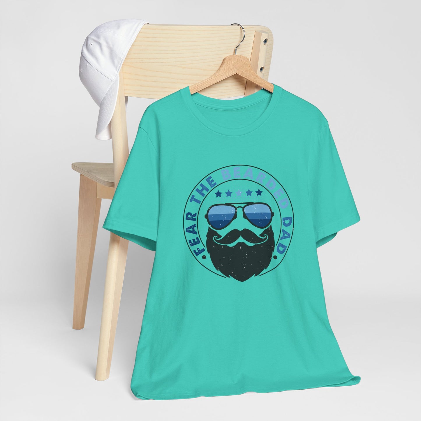 Fear The Beaded Dad Unisex Jersey Short Sleeve Tee