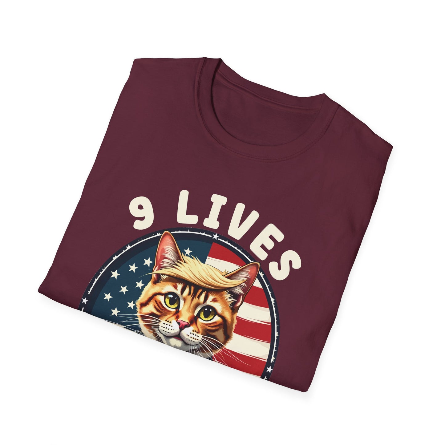 9 lives Unisex Softstyle T-Shirt