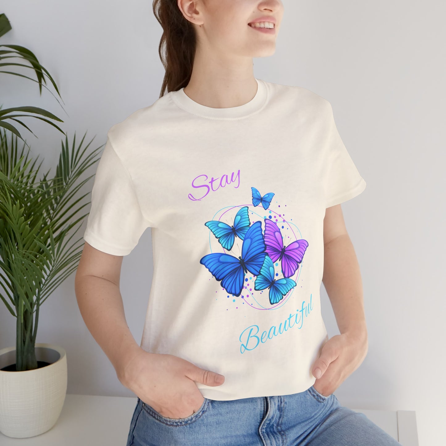 Stay Beautiful Unisex Jersey Short Sleeve Tee