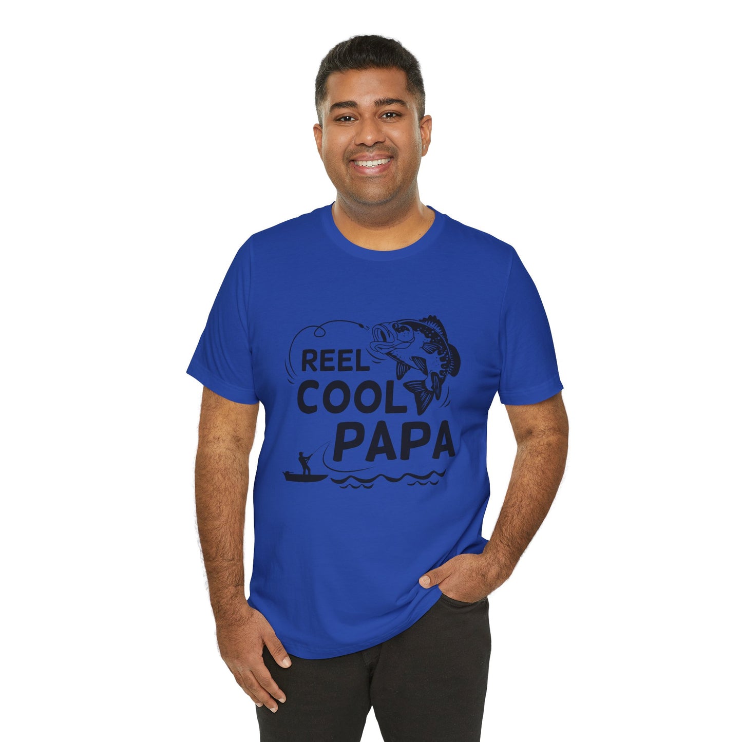 Reel Cool Papa Unisex Jersey Short Sleeve Tee