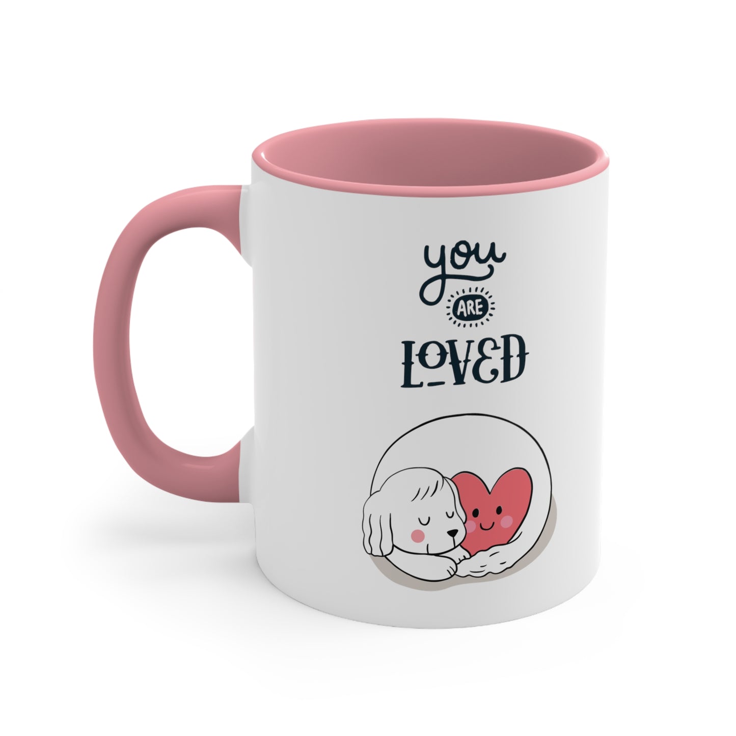 You are Loved Accent Coffee Mug, 11oz