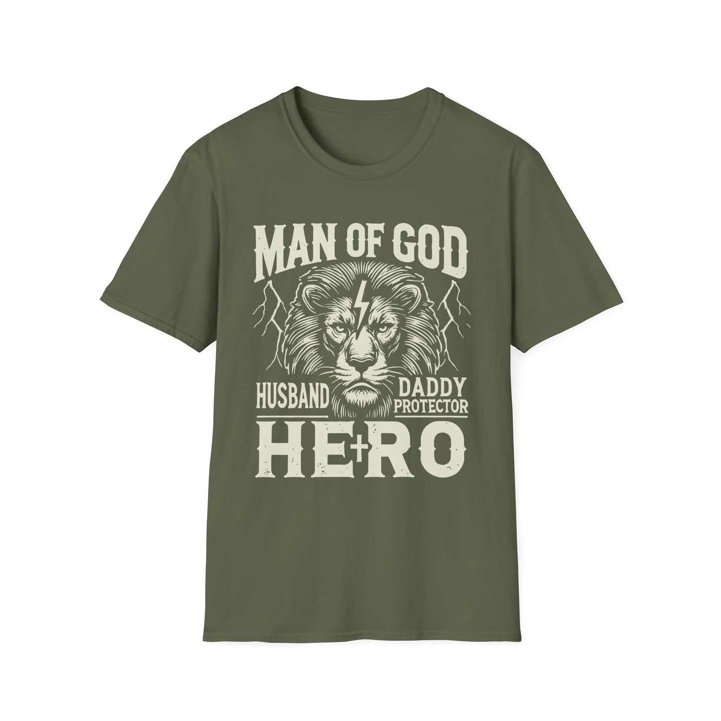 Man of God Unisex Softstyle T-Shirt